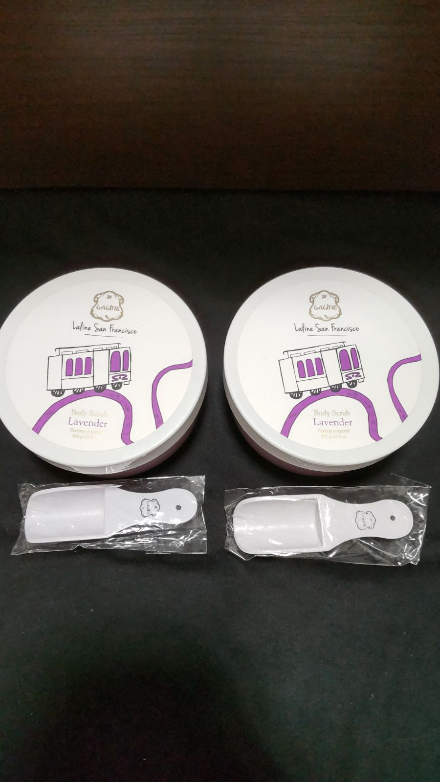 専用商品 Laline ラベンダー ボディスクラブ2個セット
