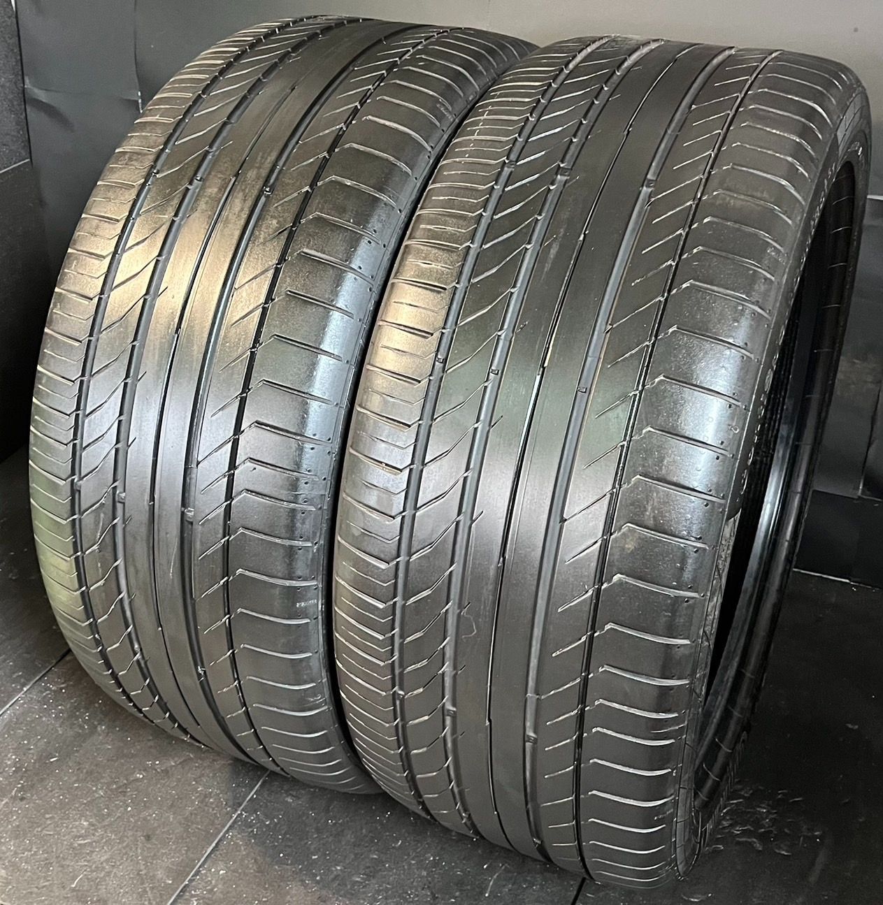 製 約8.3分山 コンチネンタル Continental ContiSportContact5 285 40R22 2本 h_317