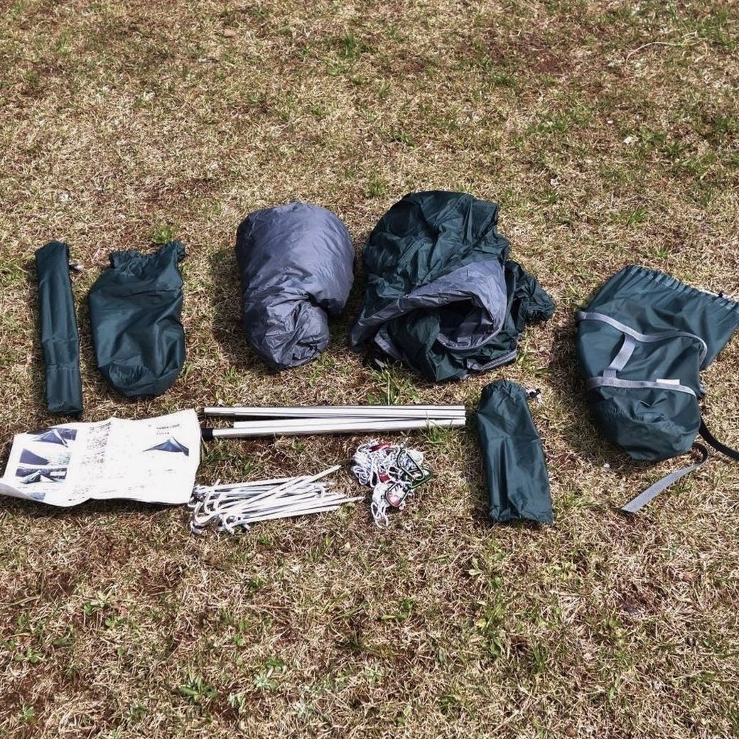 極美品 テンマク デザイン tent-Mark DESIGNS パンダ ライト メッシュインナーテント 付き ワンポール テント ソロ キャンプ アウトドア パンダライト｜TENT｜PRODUCTS｜tent-Mark DESIGNS