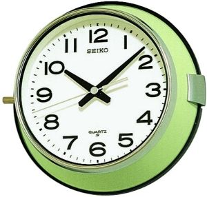 日本販促セイコー 掛け時計 新品 金属枠 クロック アナログ KH409S オフィスタイプ SEIKO 未使用品 アナログ