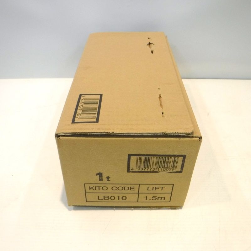 KITO LB010 レバーブロックL5形 定格荷重1t 標準揚程1.5m（KITO キトー 