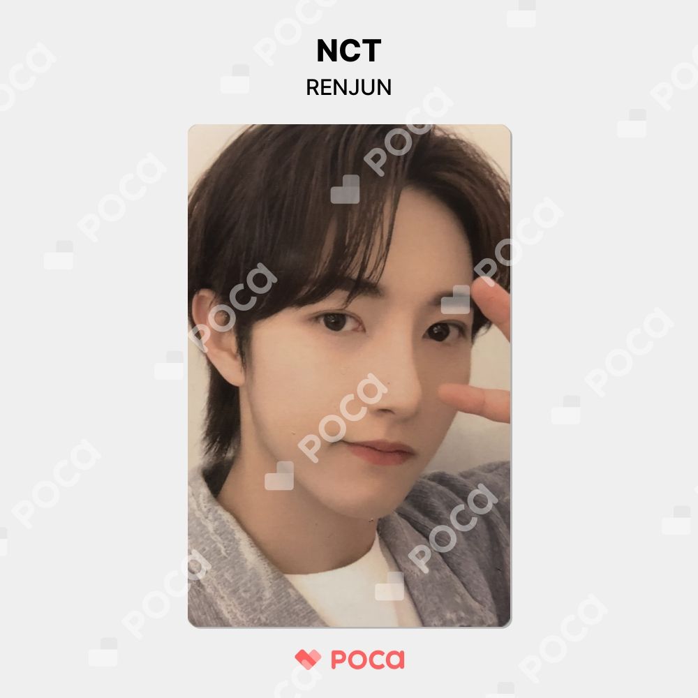 NCT HOME 展示会 MD デジタル トレカ ロンジュン NCT ロンジュン トレカ We Boom HOLOGRAM PHOTO CARD SET MD