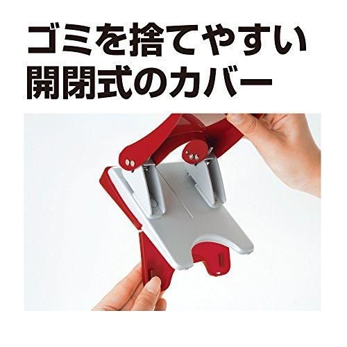 プラス パンチ 2穴 フォース1|2 Mサイズ PU-830AC ホワイト 30-260