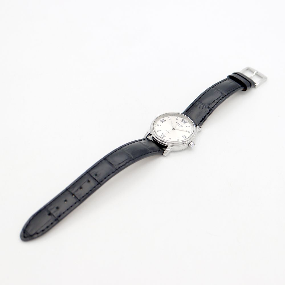 MONTBLANC モンブラン トラディション 32mm 7545 デイト 裏スケ
