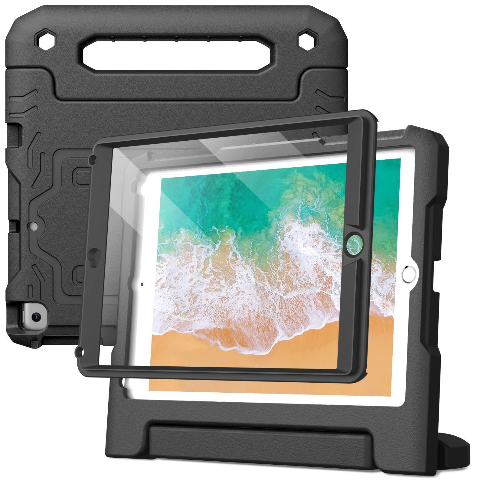 数量限定】タブレット保護カバー フルボディハンドルスタンド 耐衝撃 