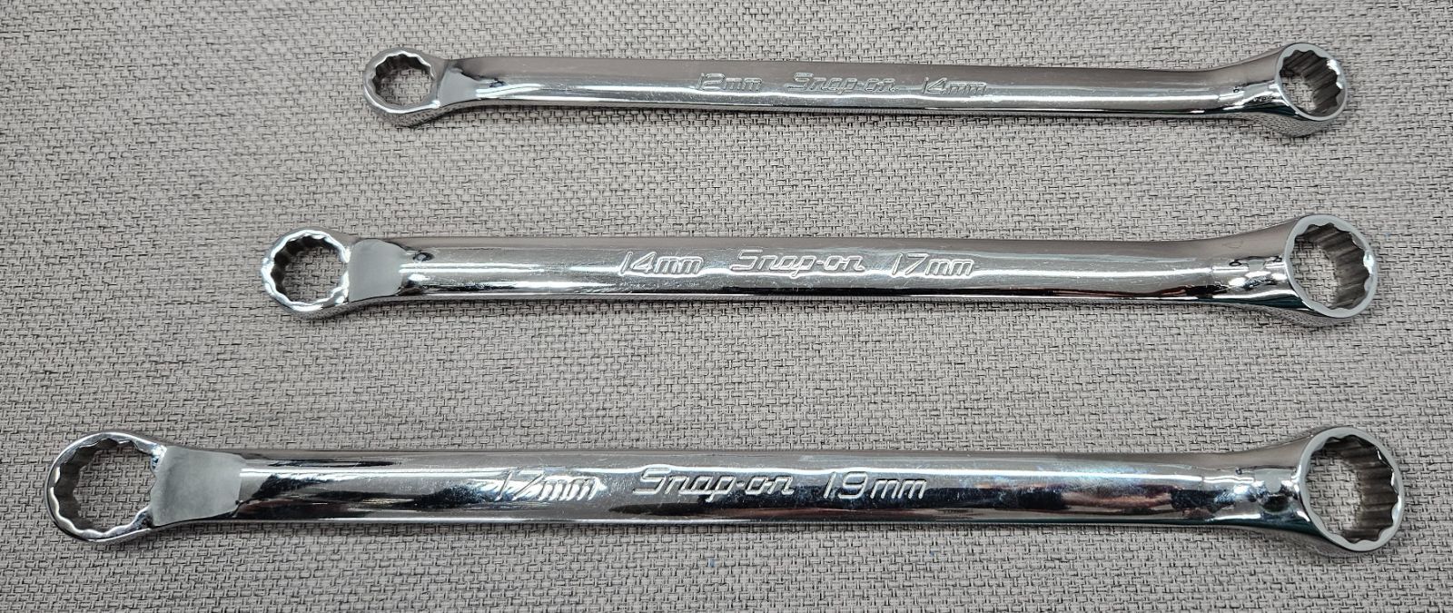 Snap-On XBM1719A XBM1417A XBM1214A ボックスレンチ 3本セット 