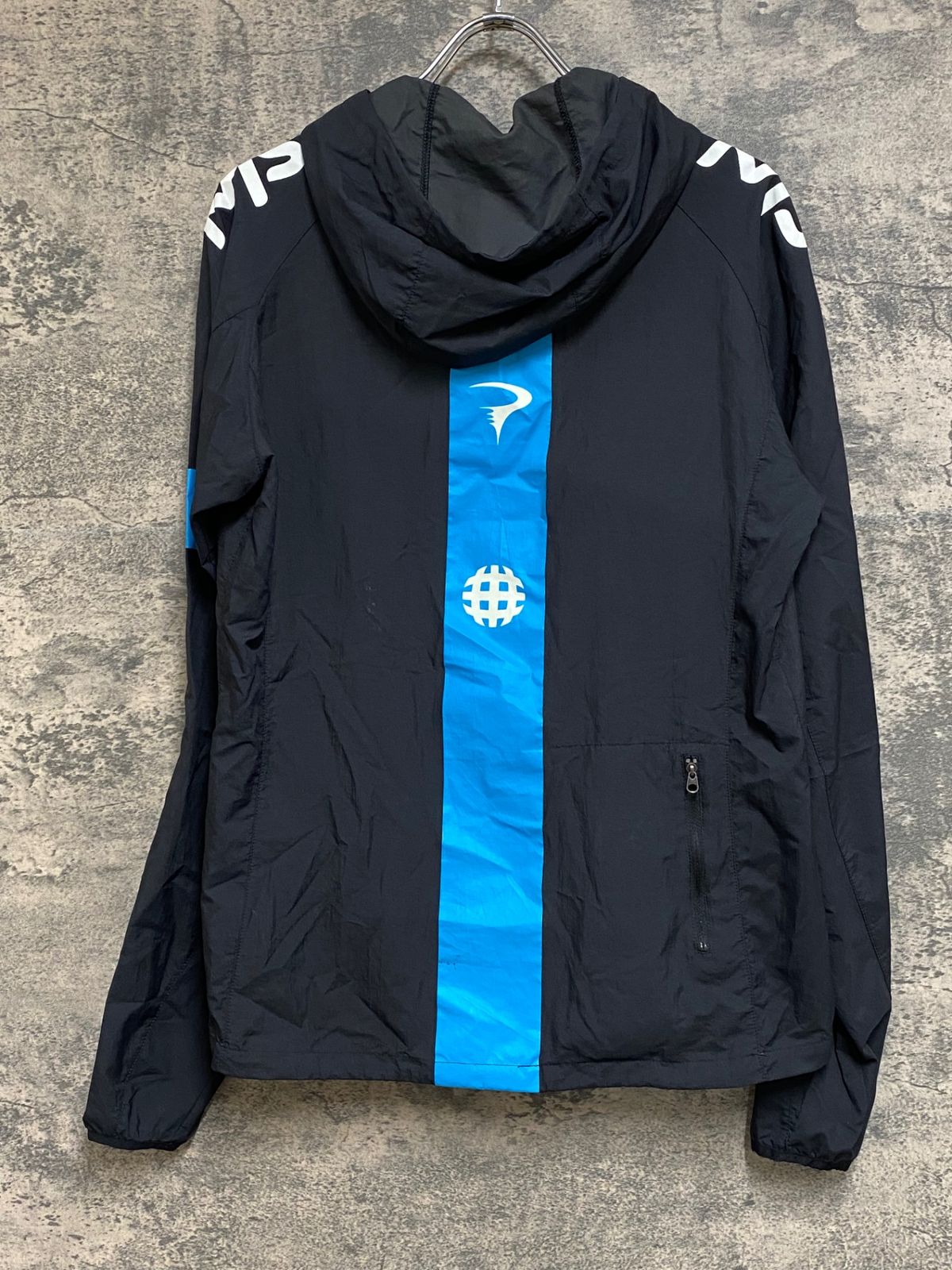 JN163 ラファ Rapha SPRAY JACKET 長袖 ウィンドブレーカー 黒 M TEAM Sky
