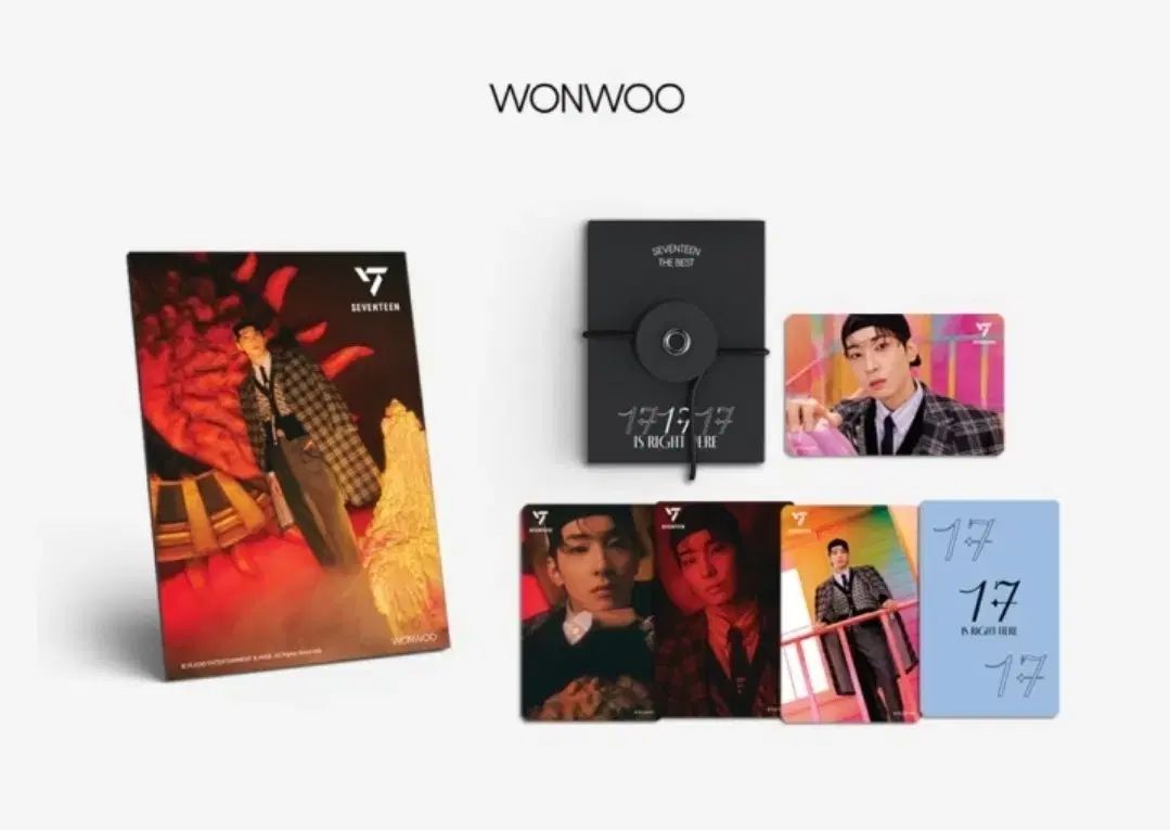 【雷市場（ポンジャン）商品韓国直送】 ウォヌ(WONWOO) ミニポスターu0026パノラマパッケージ