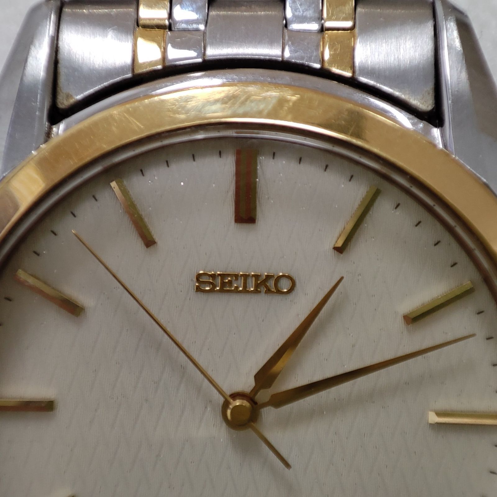 セイコー ドルチェ 8J41-6160 【稼働】 SEIKO セイコー DOLCE ドルチェ 8J41-6160 稼働品 三針 コンビ