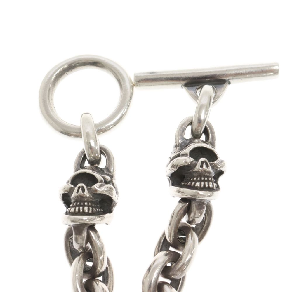 STOP LIGHT (ストップライト) 2 Skull Bracelet 2スカル ブレスレット