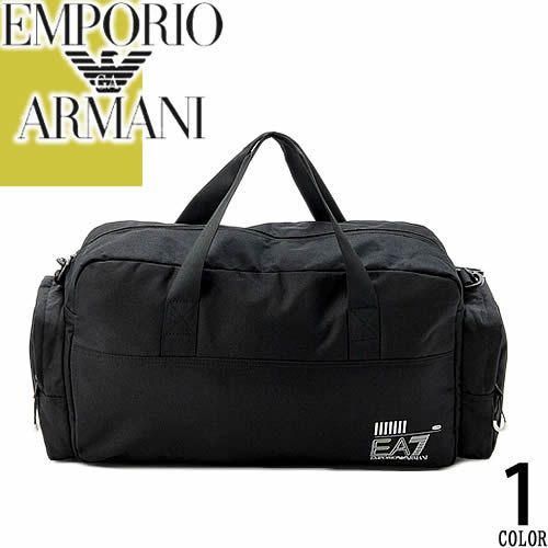 美品 エンポリオアルマーニ EA7 ボストンバッグ 2way ナイロン ブラック EMPORIO ARMANI エンポリオ アルマーニ EA7 バッグ ボストン