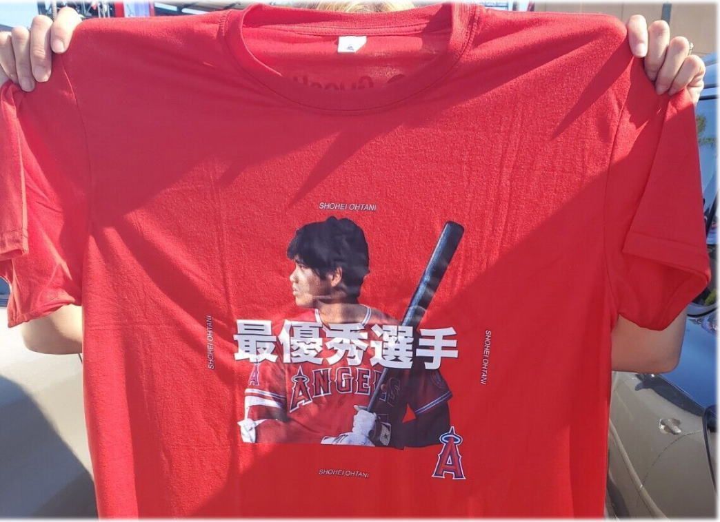 球場配布のホンモノ大谷翔平 2022年7月配布 MVP最優秀選手 Tシャツ 新品