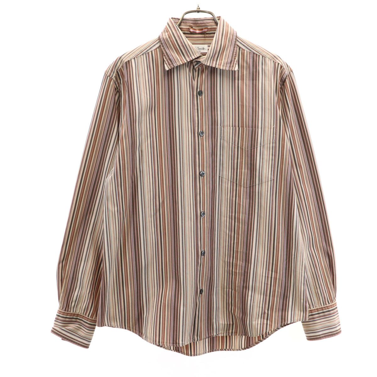 Paul Smith LONDON/ポールスミスロンドン 濃紺花柄シルク100 Paul Smith LONDON ポールスミス ロンドン 春夏☆ リバティ 花柄