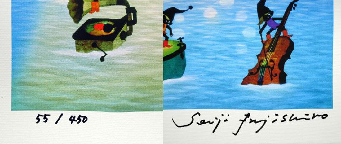 藤城清治　「こびとの旅立ち」 藤城清治「こびとの旅立ち」卸価格販売