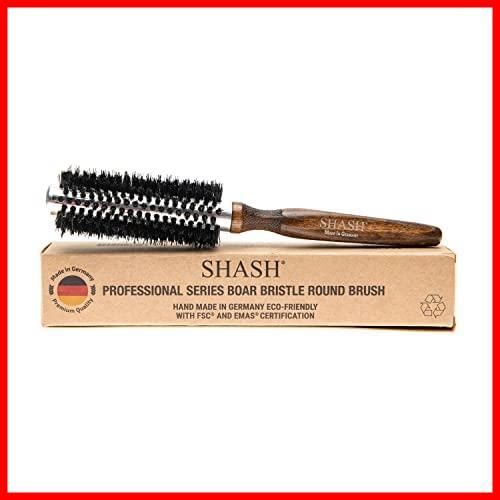 R3 Pro ラウンド型ヘアブラシ 型猪毛ラウンドヘアブラシ、プロ仕様、ブローとスタイリングの
