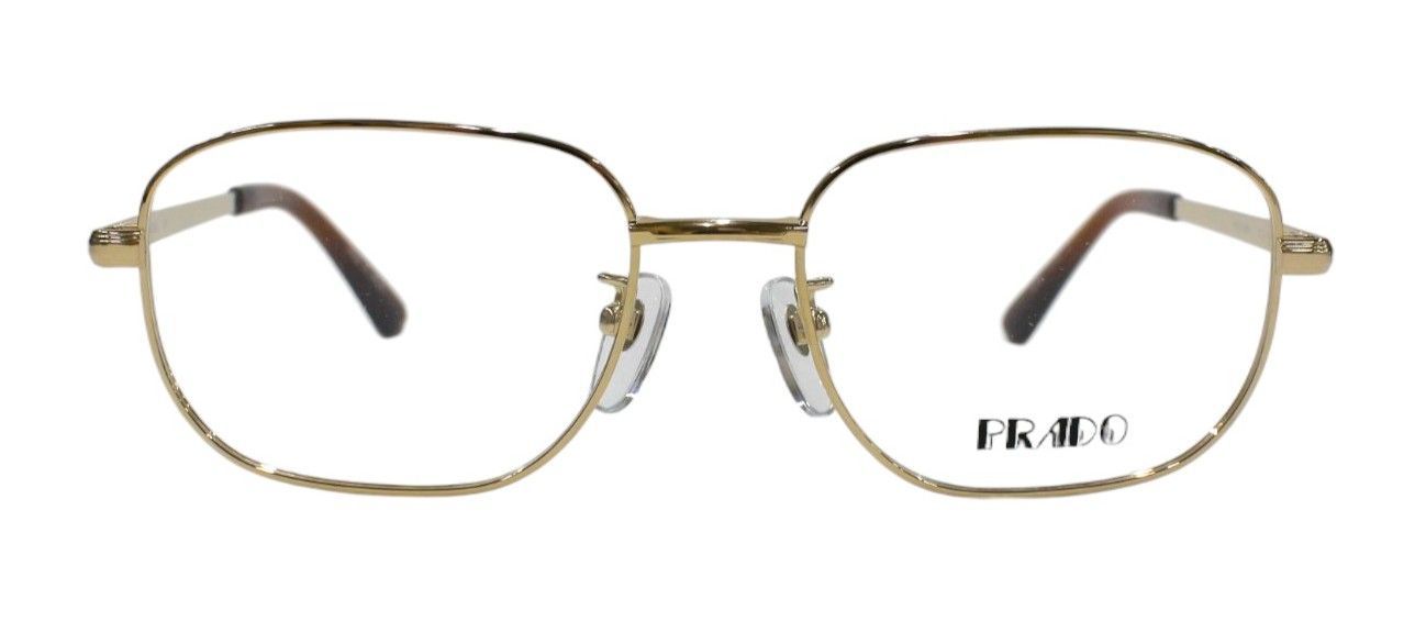 アイカフェ EYE CAFE PRADO 609 52size チタン スクエア フルリム メンズ レディース 伊達 度付き 老眼鏡 遠近両用 メガネ めがね 眼鏡 52□17