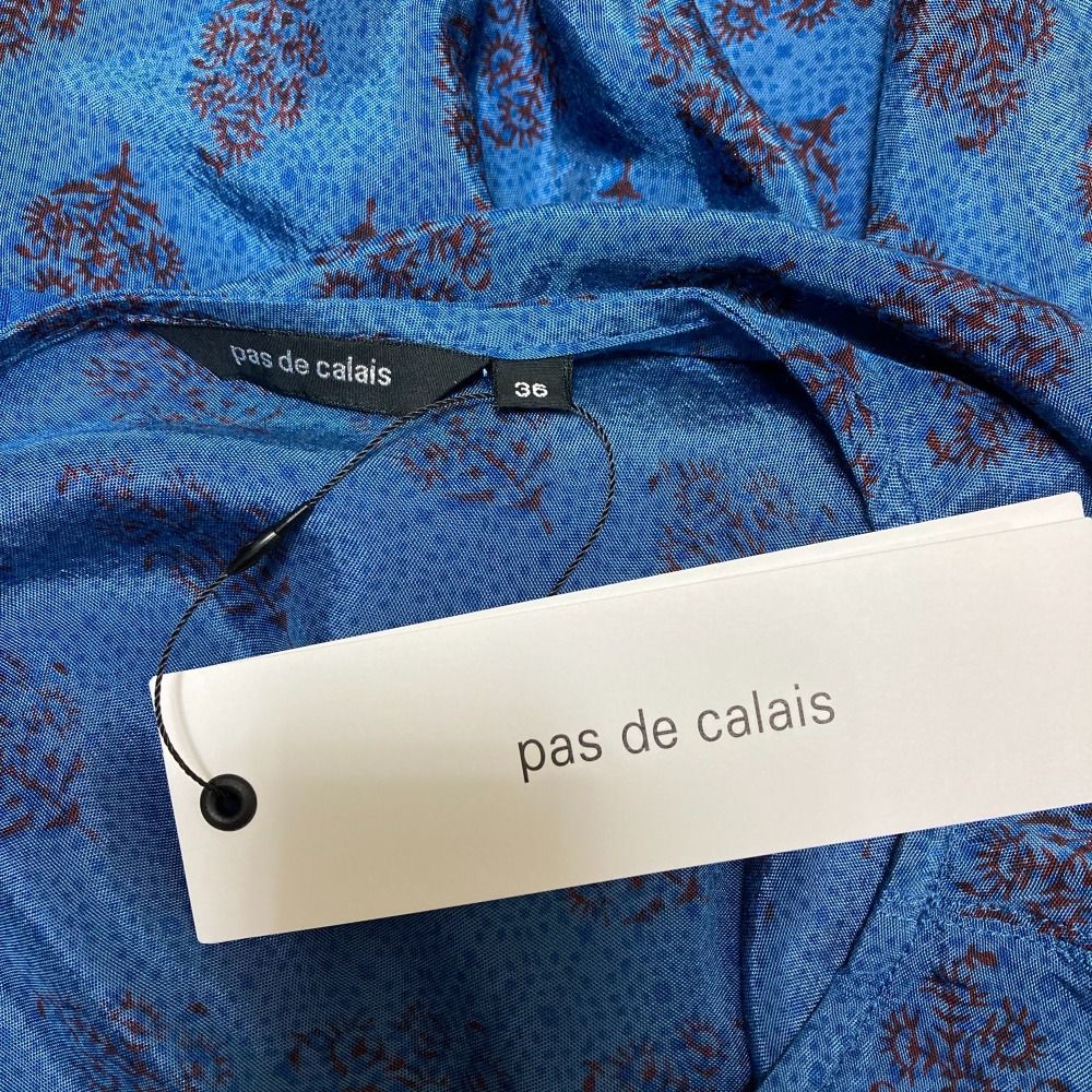 未使用 25SS pas de calais パドカレ インドレーヨン モダン サラサ 