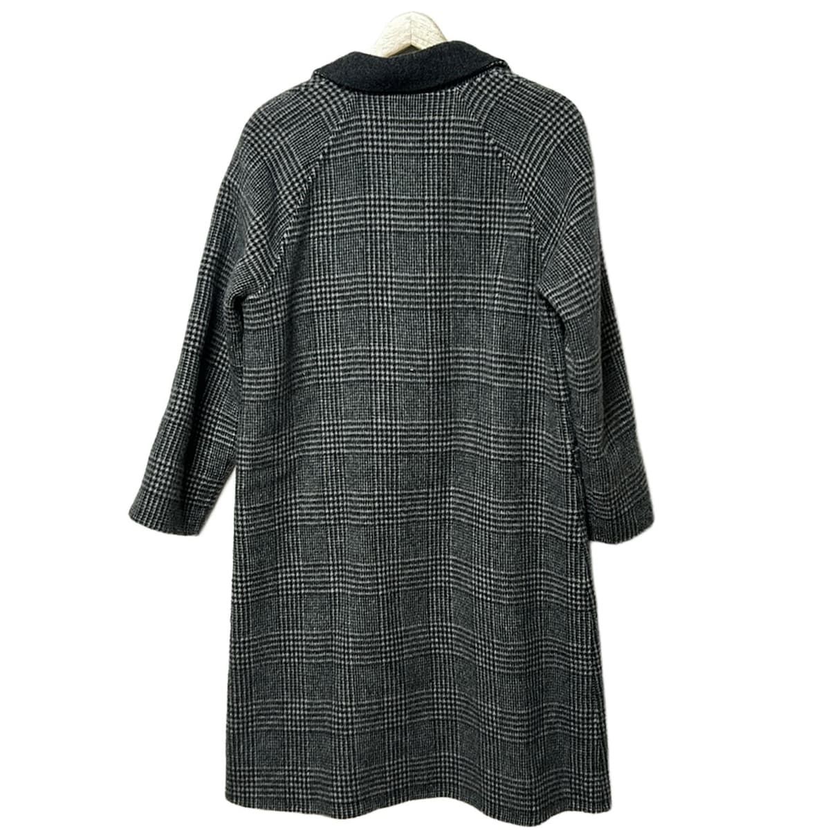 JOURNALSTANDARD ジャーナル コート サイズ36 S レディース - グレー×黒 長袖 リバーシブル チェック柄 冬