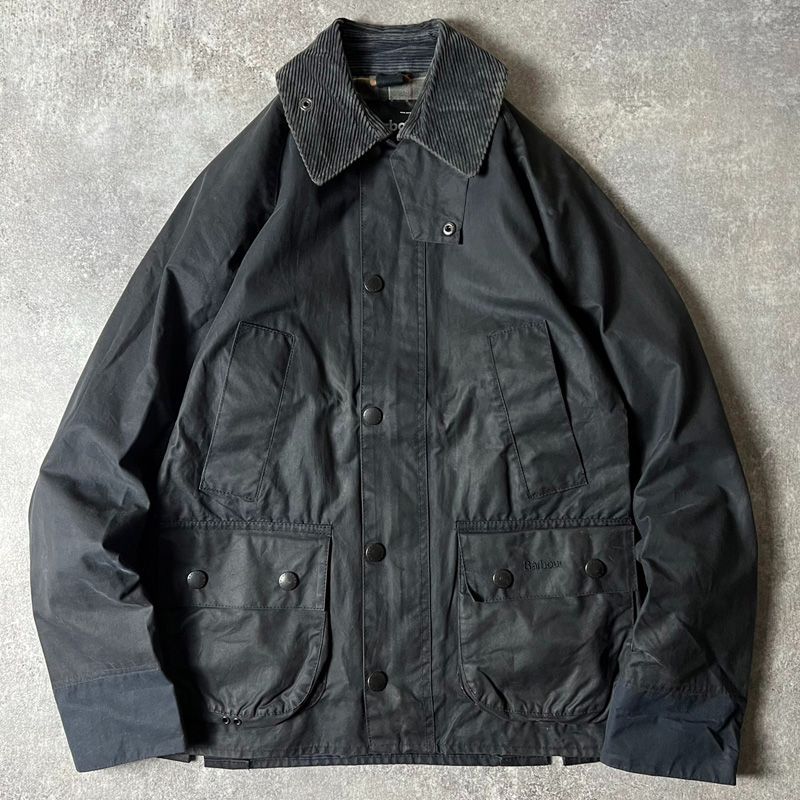 英国製 Barbour BEDALE オイルド ジャケット 30 / バブアー ビデイル イングランド製 ネイビー - メルカリ