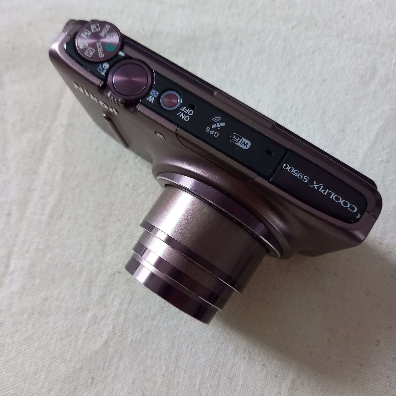 Nikon COOLPIX Style COOLPIX S9500 ブラウン - メルカリ