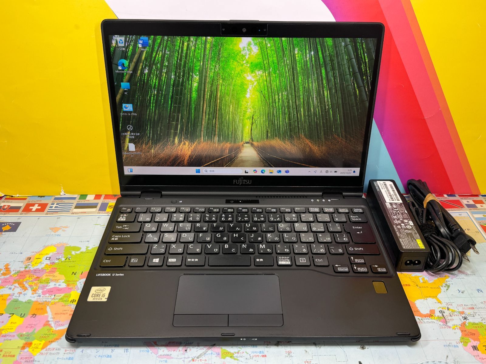 富士通 U9310X/E 2in1 タッチ Office2024 ノートPC 良品 - メルカリ