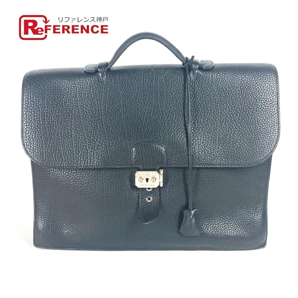HERMES 堪 エルメス サックアデペッシュ38 ビジネスバッグ