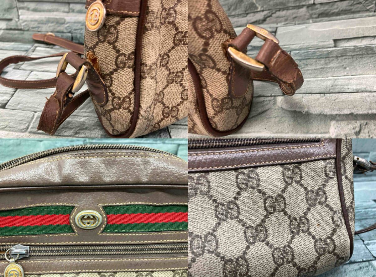 【美品】GUCCI ショルダーバッグ GGスプリーム シェリーライン GUCCI グッチ ショルダーバッグ GGスプリーム シェリーライン