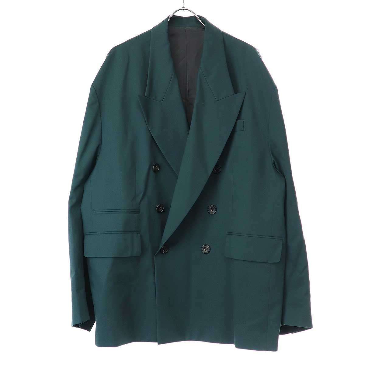 【M】stein シュタイン ダブルブレストジャケット ウール ssstein - 【残りわずか】Oversized Double Breasted Jacket