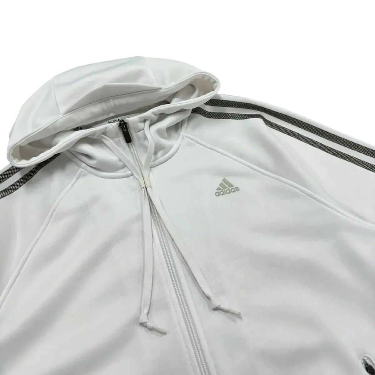 adidas(アディダス) トラック フード付き ジップアップパーカー L