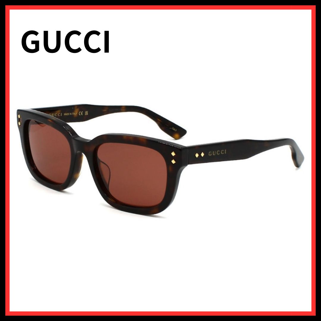 GUCCI グッチ GG1605SK-002 サングラス アジアンフィット GUCCI サングラス GG1605SK 002 スクエア メンズ レディース