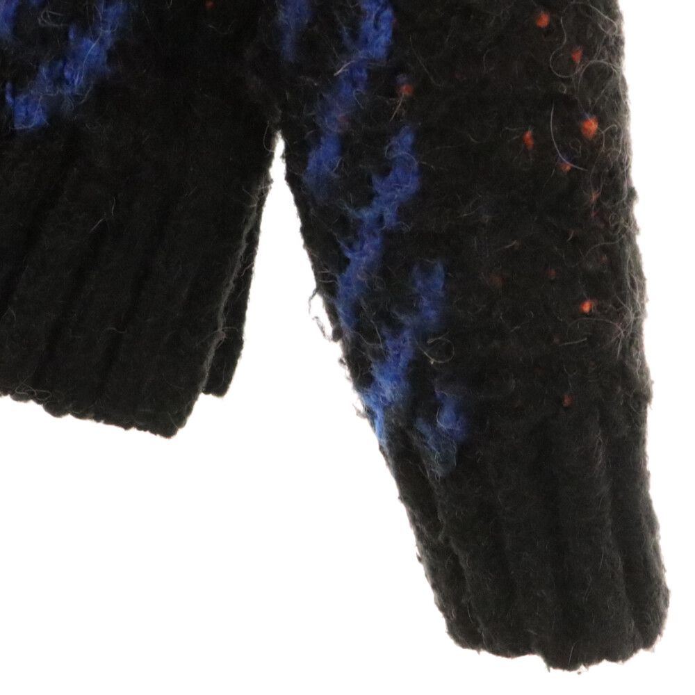 Sacai (サカイ) 23AW Jacquard Knit Pullover サイドボタンスリット