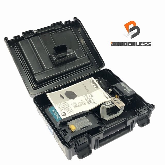 比較的 makita マキタ 14.4V 充電式インパクトドライバー TD160D 白 ホワイト バッテリー1個 14.4V 6.0Ah 充電器 ケース付