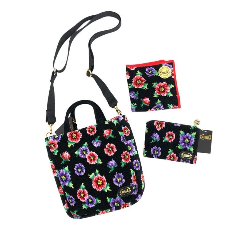 FEILER フェイラー ANEMONE PETIT アネモネ HAPPYPack2025 ブラック FL-SET240315