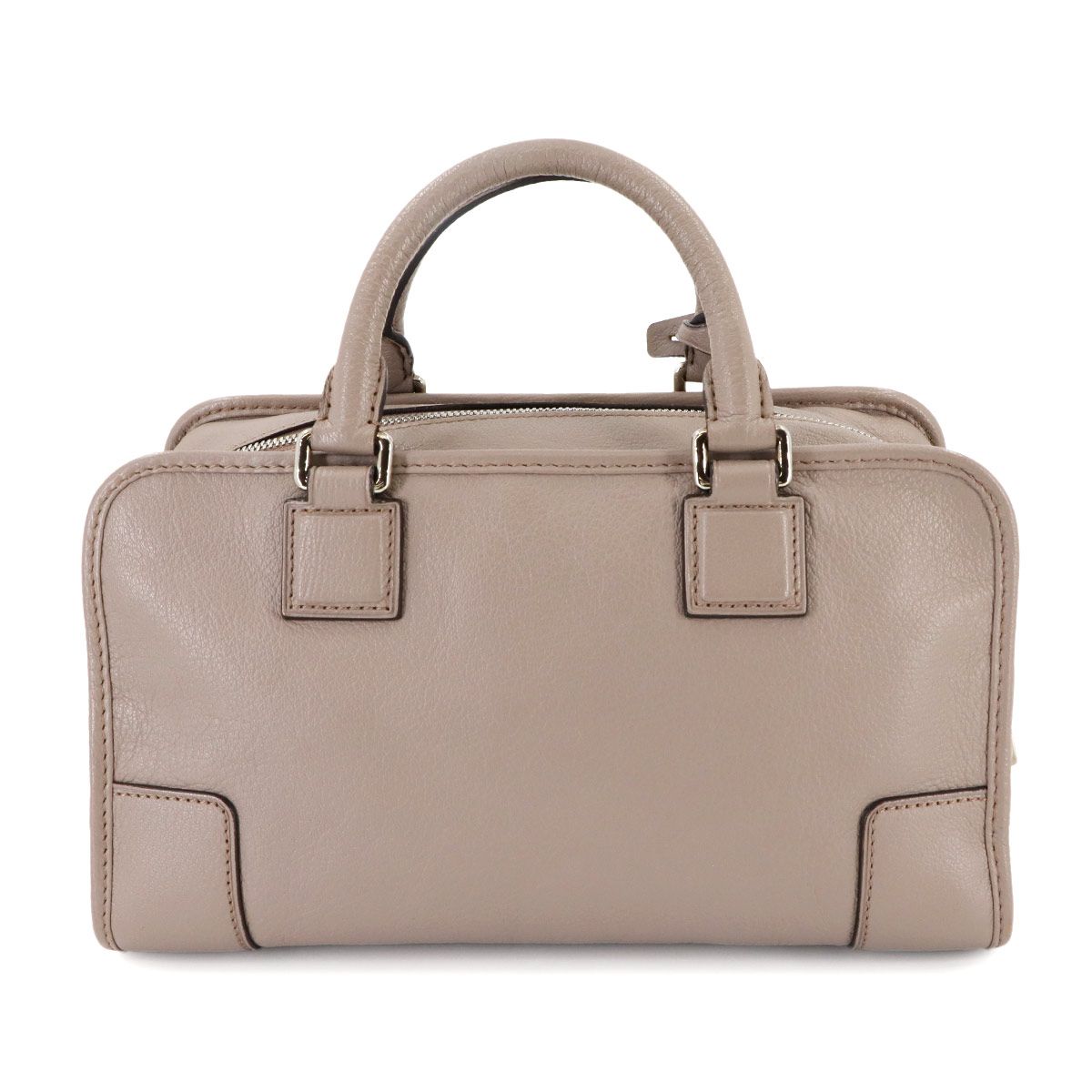 LOEWE　ロエベ　アナグラム　アマソナ28　ハンドバッグ　スエード 美品】LOEWE ロエベ アマソナ28 スエード ハンドバッグ