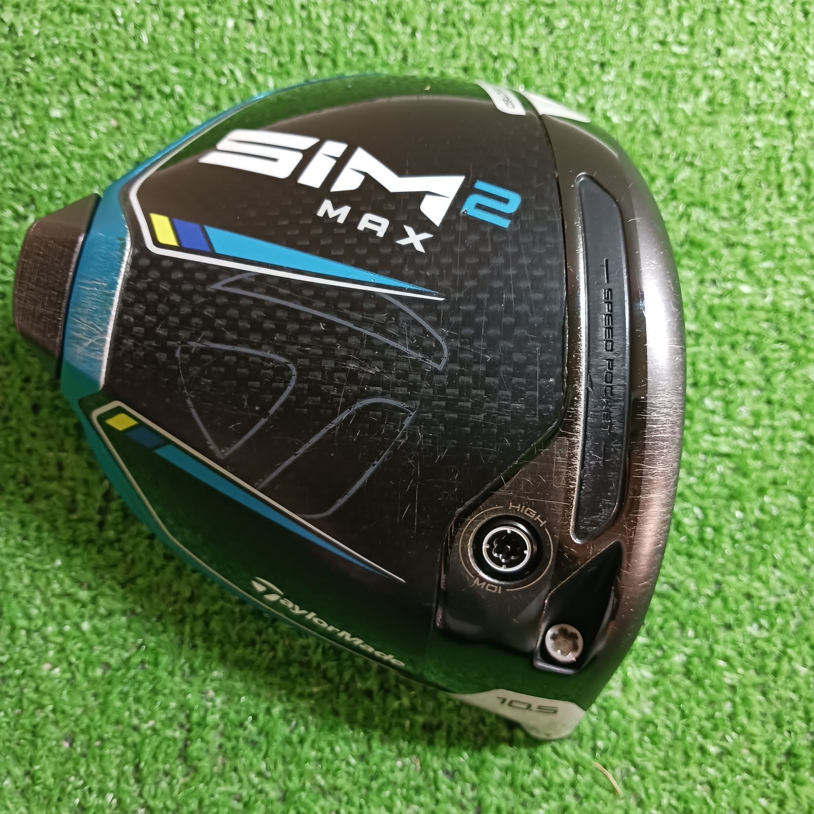 訳あり】テーラーメイド SIM2 MAX ドライバー 10.5°ヘッドのみ