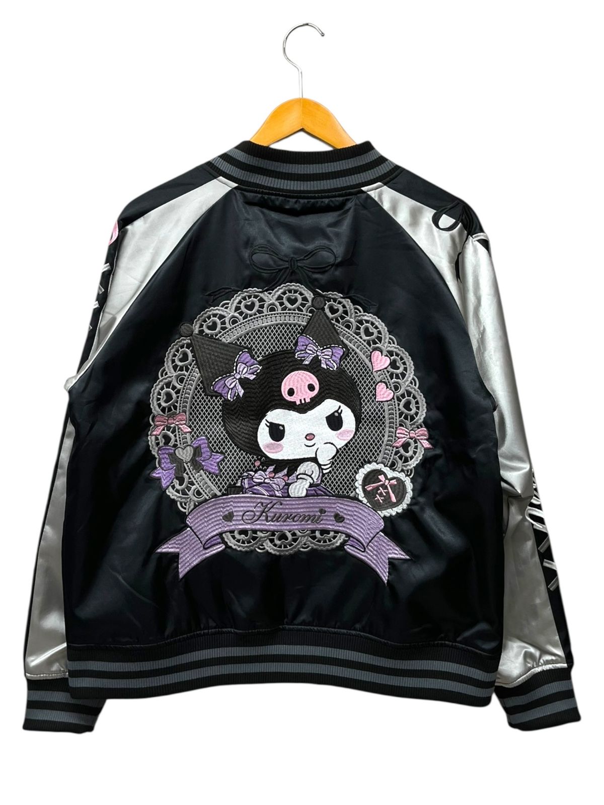 丸眞 サンリオ クロミ レースブラック スカジャン 3825013900 L