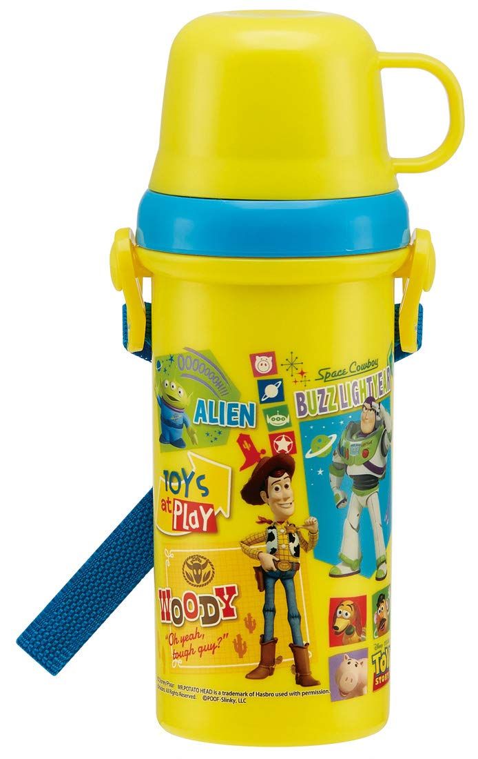【特価セール】480ml ディズニー PSB5KD 20 トイ・ストーリー コップ付き 水筒 子供用 (skater) スケーター