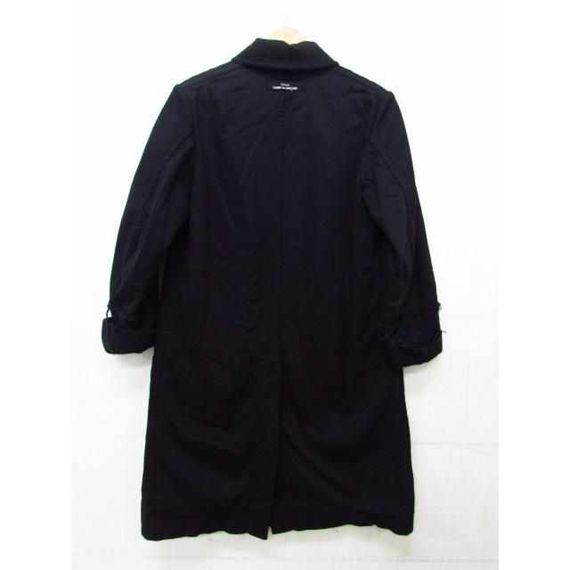 1995 トリコ コムデギャルソン デカボタン フード Aライン ロング コート COMME des GARCONS - tricotcommedesgarcons/トリコ