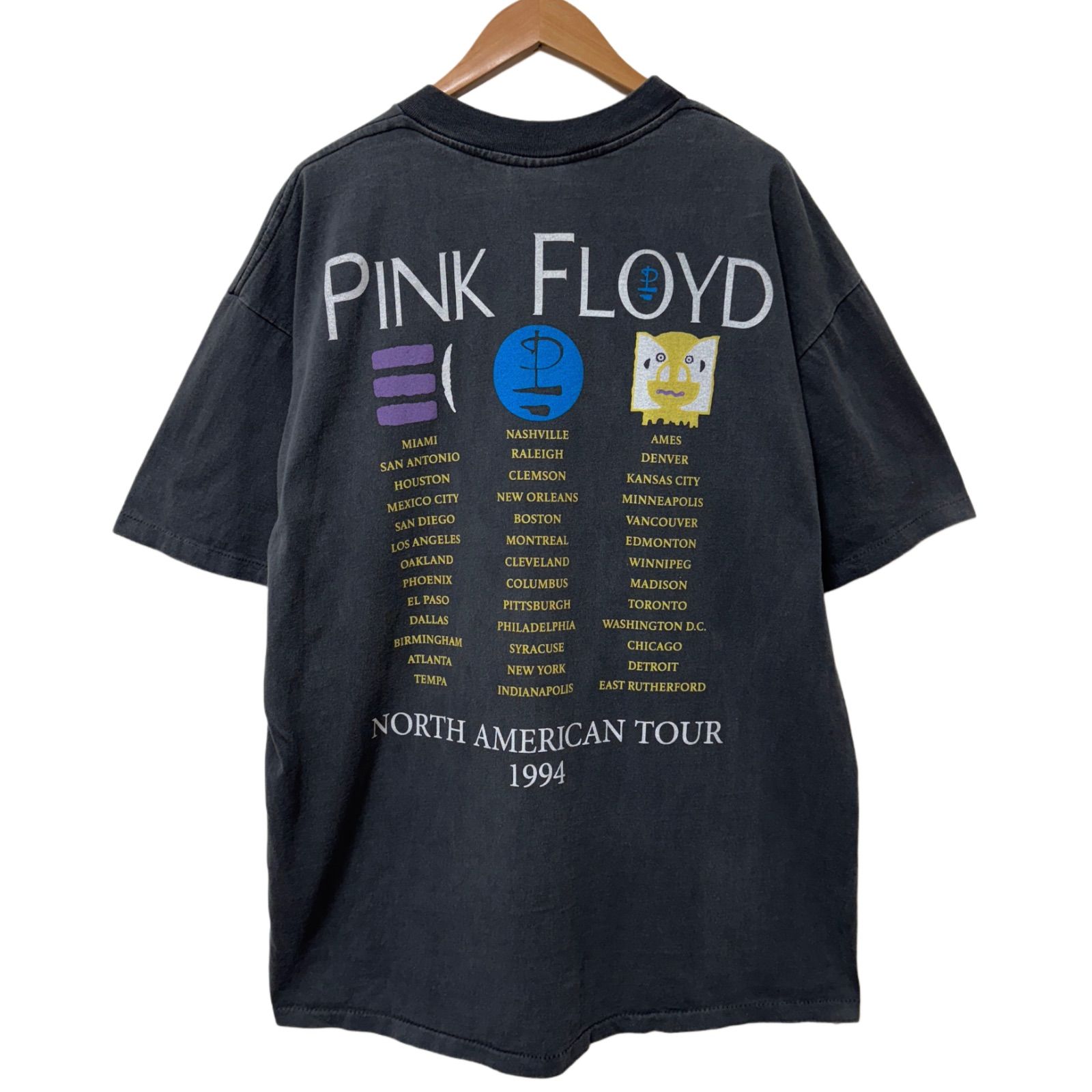 ピンク・フロイド Tシャツ XLサイズ ブラック ブロッカム BROCKUM