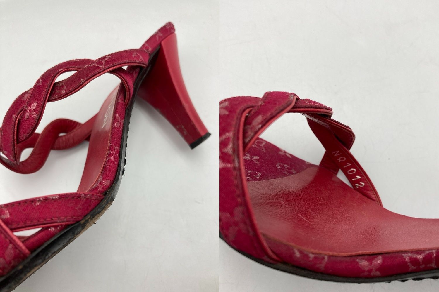 LOUIS VUITTON ルイヴィトン ミュール 37サイズ LV ルイヴィトン