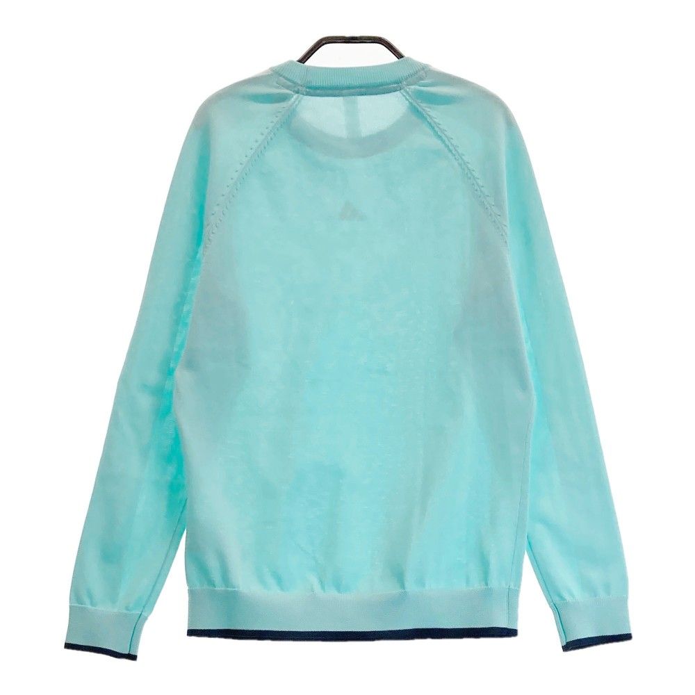 サイズ：L ADIDAS GOLF アディダスゴルフ HZ9221 ニット セーター  ブルー系 [240101269650] ゴルフウェア レディース ストスト