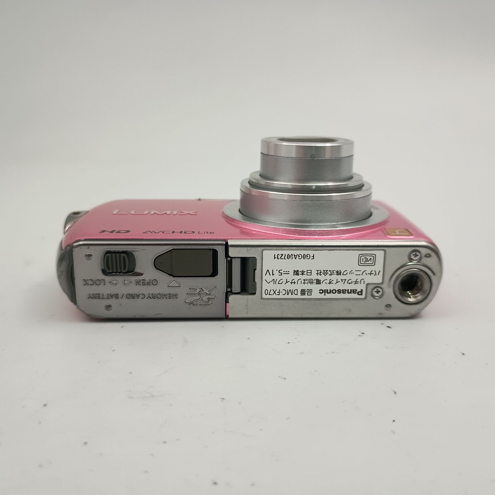 Panasonic LUMIX DMC-FX70 ピンク デジカメ 41-Ujz5SwRL.jpg_BO30,255,255,