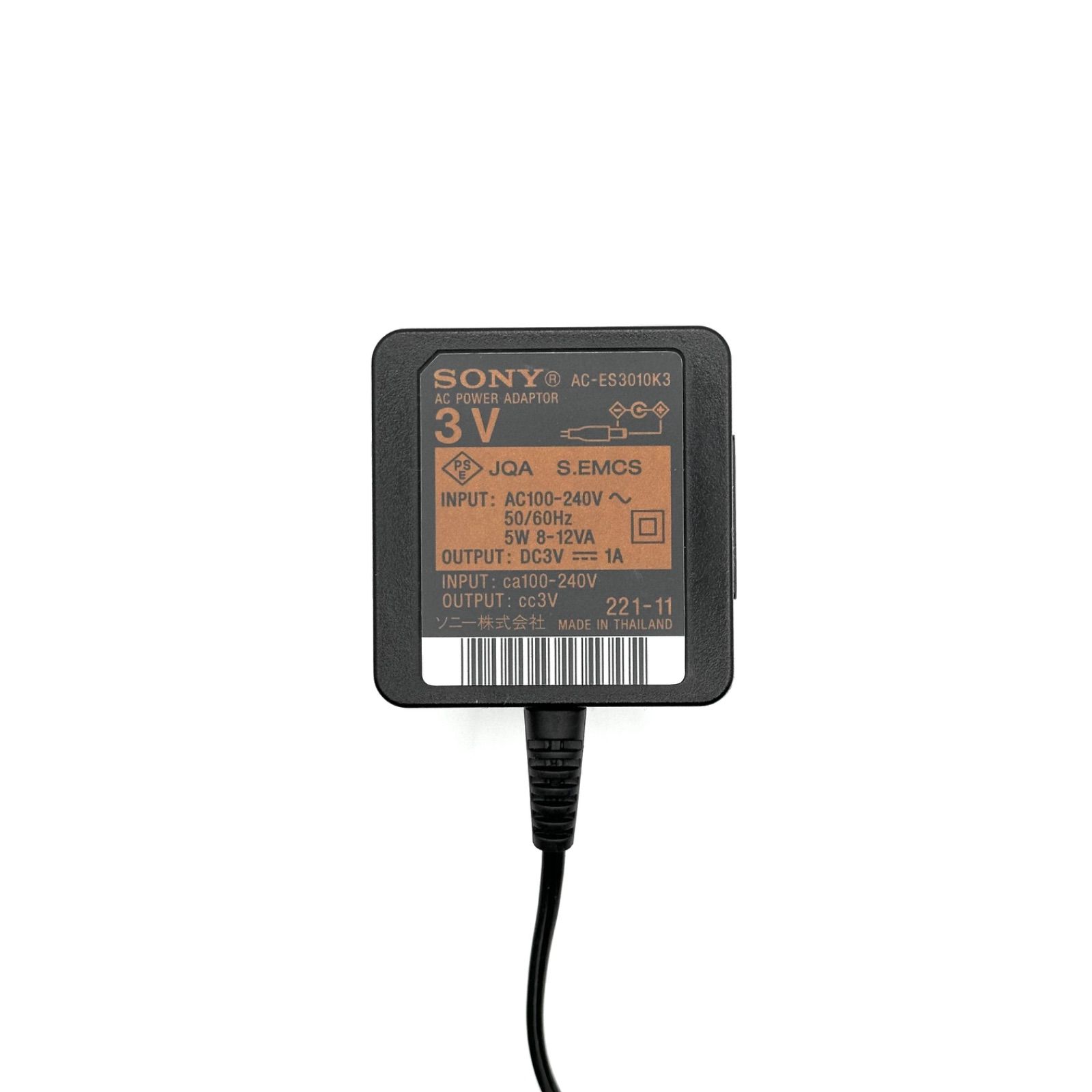 SONY AC-ES3010K3 ソニー 純正 ACアダプター 充電器 チャージャー 充電