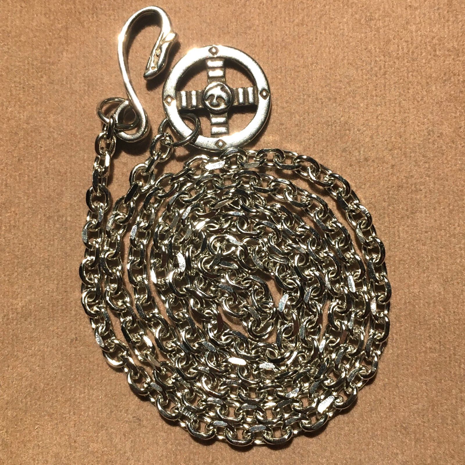 高品質] silver925 金縄ターコイズフェザー 金爪フェザー ネックレス