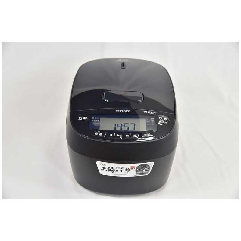 (中古)TIGER (展示品) 圧力IHジャー炊飯器 ブラック JPV-10BKK [5.5合 /圧力IH](198-ud) 新品 未開封 】 タイガー 炊飯器 5.5合 圧力IH ブラック JPV-10BKK 未