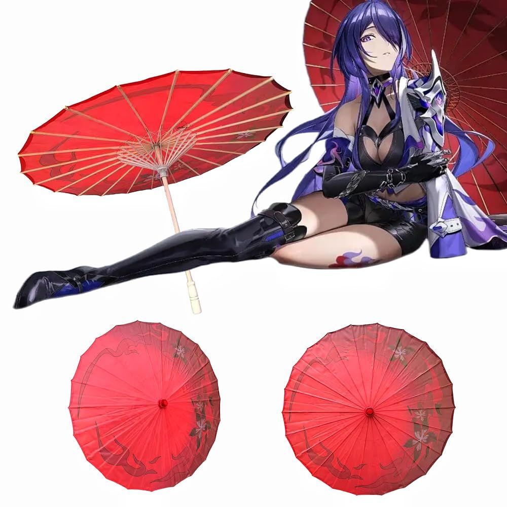 崩壊スターレイル 長夜月 Mサイズ 衣装 フルセット コスプレ 傘 五次元 崩壊スターレイル コスプレ 長夜月 記憶三月なのか 傘 : ISRA