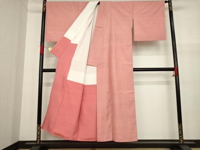 平和屋着物○紅花紬 米沢 霞文 正絹 逸品 AAAY9828ck - メルカリ