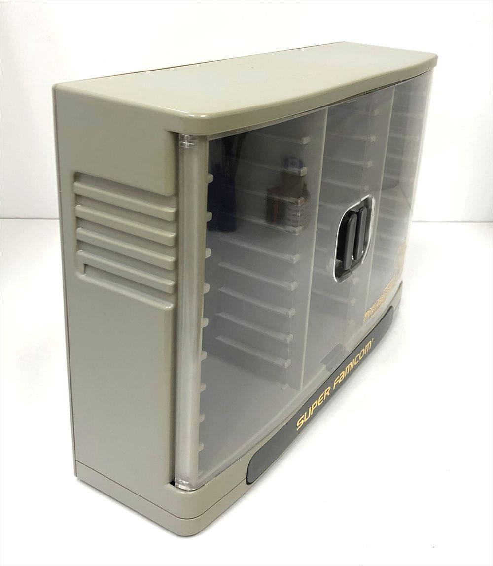 スーパーファミコン カセットラック 〈SFC〉 ✨✨希少✨✨スーパーファミコン カセットラック 収納棚 カセット25本