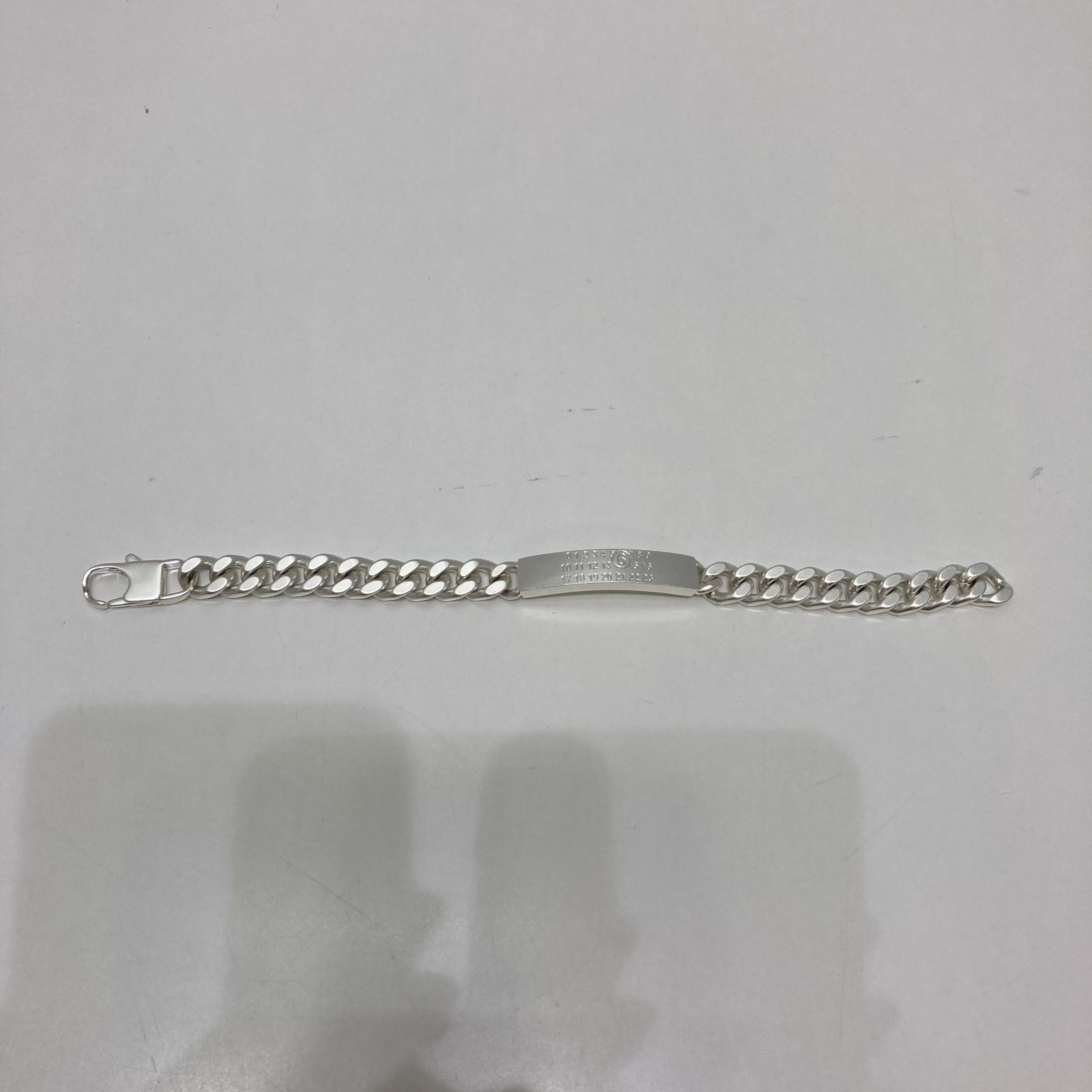 MM6 Maison Margiela チェーンブレスレット シルバー
