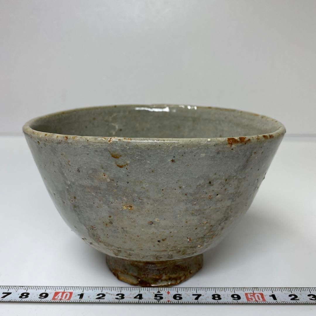 萩焼抹茶茶碗共箱口径13 5㎝東里6